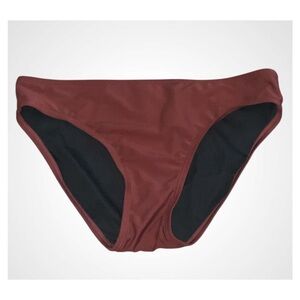 DKNY Women’s Burnt Copper Brown Bikini Bottoms Swimwear Medium
